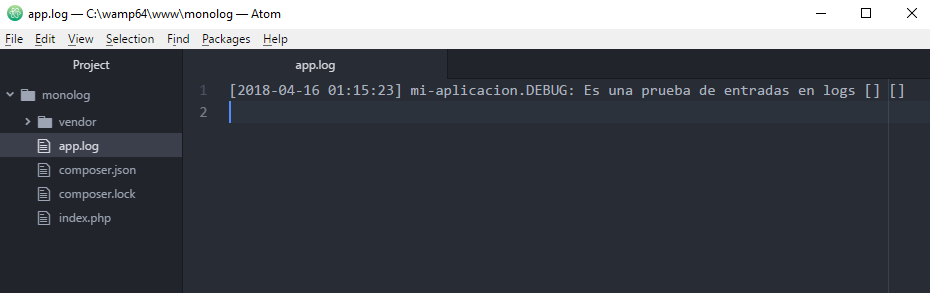 Trabajar con archivos de log en php Trabajar con archivos de log en php
