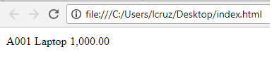 Ejemplo de tablas HTML Ejemplo de tablas HTML