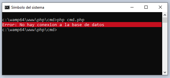 Como cambiar el color de letra en aplicación de consola de PHP