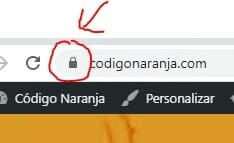 Certificado SSL - Autenticación de Google