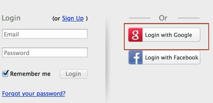 Ejemplo de Login con Google