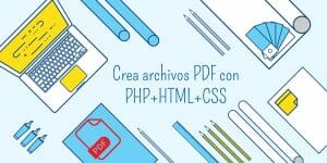 Crear archivos pdf con html css y php